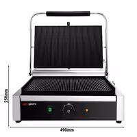 Kontaktgrill - 2,6 kW - Grillfläche: 400x255mm