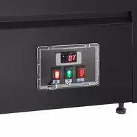 Comptoir vitrine réfrigérée HELSINKI - 1200x800mm - 199L - 4 étagères - +2/+8°C - Portes coulissantes vitrées