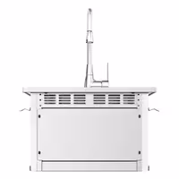 Commercial Drop-in Hand Wash Sink – Stainless Steel – with tap - Hot & Cold Water Connection