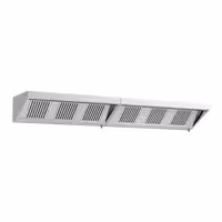 Profesionalna zidna napa - 3800 mm - labirintni filter i rasvjeta