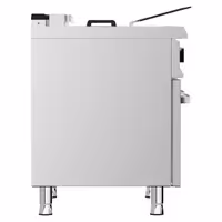 Fritadeira elétrica dupla - 18+18L - 28,0kW - com torneira de drenagem - incl. estrutura - incl. módulo inferior com 2 portas