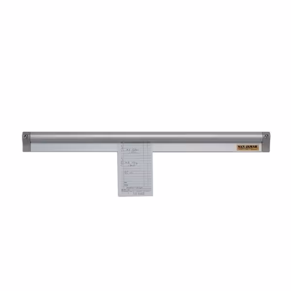 Bară pentru bonuri și comenzi - aluminiu - 1220 mm