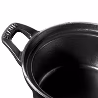 STAUB | Mini Cast Iron Cocotte – Ø 12 cm - Black - Induction, Grill & Oven