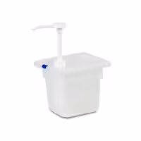 Dispenzer za majonezu - polipropilen - 2 l - 210x220x210 mm - bijela