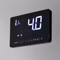 Witryna chłodnicza do dojrzewania mięsa na sucho – stal nierdzewna – 1400 mm – od 0 do +16 °C