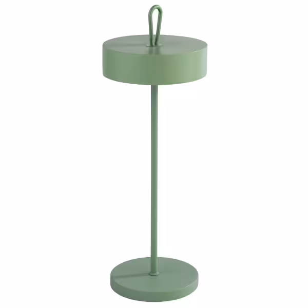 Şarj Edilebilir Masa Lambası - CLEO MINI - 3 kademeli kısılabilir - Ø120x350mm - Mint