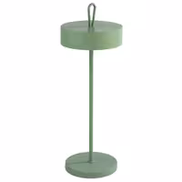 (4 adet) Şarj Edilebilir Masa Lambası - CLEO MINI - 3 kademeli kısılabilir - Ø120x350mm - Mint