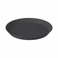 (12 pcs) Plate - Polypropylene - Ø205mm - Grey