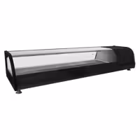 Witryna chłodnicza do tapas PREMIUM – 1395 x 400 x 250 mm – 6x GN 1/3 – od +4 do +8 °C