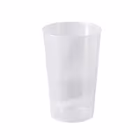 (288 pcs) Polypropylene Cup (reusable) - 300ml - Ø 77mm - Clear