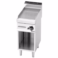Plinski roštilj - 6,9 kW - Rebrasta - površina pečenja: 395x500 mm