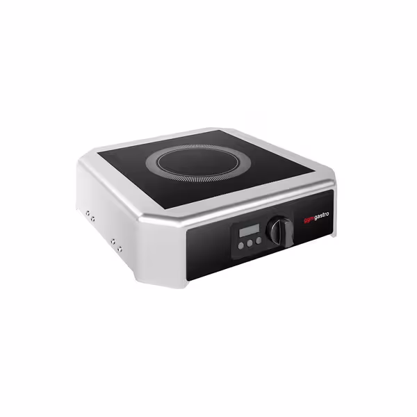 Ipari indukciós tűzhely - összteljesítmény: 3,0 kW - 1 zónás - asztali - 405x455x165 mm