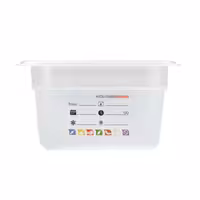(6 komada) CAMBRO | SafeTrak – GN 1/3 polipropilenski spremnik – neprozirni – Visina: 100 mm