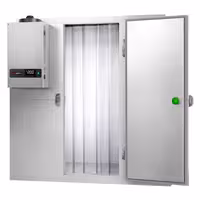 Inox zamrzivačka komora - 1800x1200 mm - 2,65 m³ - uklj. zamrzivački agregat - -20/-10 °C