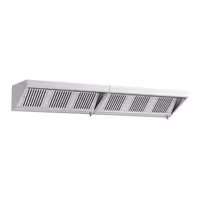 Profesionalna zidna napa - 3400 mm - filter i rasvjeta