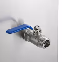 Cleaning Tank for Chicken Rotisserie Skewers - 300x300x990mm