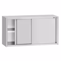 خزانة حائط ستانلس ستيل ECO - 1200x400mm - مع باب انزلاقي - ارتفاع 650 mm