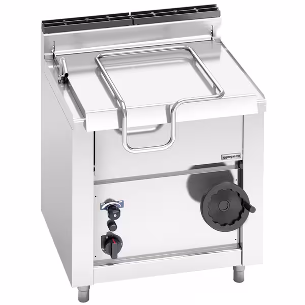 Billenő serpenyő - gázüzemű - 60 literes - 14,5 kW
