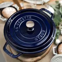 STAUB | LA COCOTTE - Cocotte - Ø 240 mm - Lijevano željezo - Tamnoplava boja