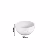 STAUB| Ceramic Bowl – Pure White - Ø 120 mm - Antique Glaze