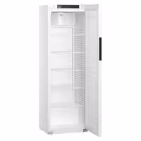 LIEBHERR | Szafa chłodnicza eventowa PERFORMANCE – 377 L – od +2 do +9 °C – z wnętrzem z tworzywa sztucznego i 1 drzwiami – biała