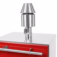 Charcoal Oven - 710mm - Red - 2 grill grates