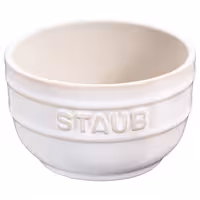 STAUB | CERAMIQUE - Formsats - 2-delad - Keramik - Elfenbensvit