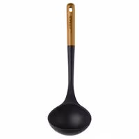 STAUB | Zaimača / Kutlača za juhu - 310 mm - Silikon - Crna boja