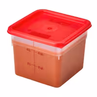 (6 komada) CAMBRO | CAMSQUARES® - Posude - 5,7 litara - Prozirne