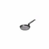 (10 قطع) DE BUYER | CARBONE PLUS - مقالي صغيرة لصنع البليني - قطر 120 مم