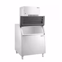 Premium Plus modularni aparat za proizvodnju pahuljastog leda – 155 kg/24 s spremnikom za pohranu leda od 200 kg