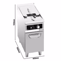 Električni dubokog uljaš – 22 litre – 22 kW – Bflex Digital