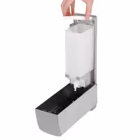 AIR-WOLF | Dozator sapuna & dezinfekcijskog sredstva sa pritisnim gumbom - 1200 ml - Plemeniti čelik