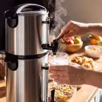 Filtre Kahve Makinesi (Perkolatör) - 7 litre - 1,2 kW - 4 Litre Süt Dispenseri dahil
