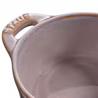 STAUB | CERAMIQUE - Mini Cocotte - Ø 100mm - rund - keramik - antikgrå