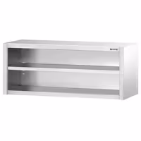 خزانة حائط ستانلس ستيل PREMIUM - 1800x400mm - ارتفاع 650 mm
