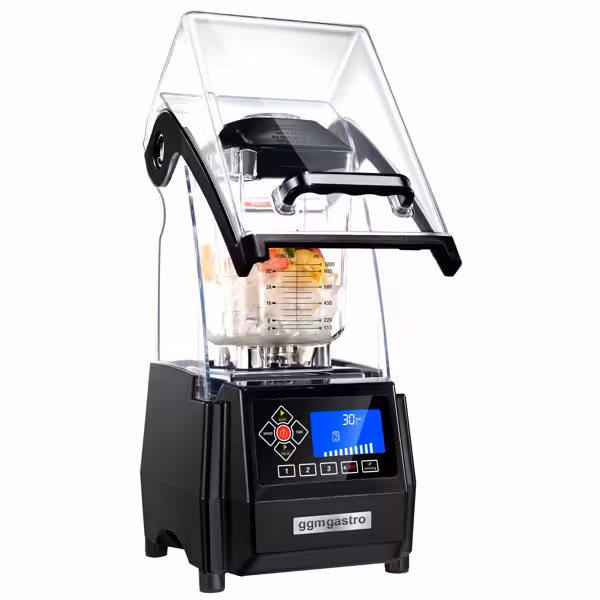 Profesyonel Bar Blender - Gürültü Önleyici Kapaklı - 2L - 1kW - Sessiz Çalışma