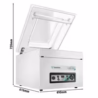 HENKELMAN | JUMBO 42XL – Komorna vakuumska pakirka – 16 m³/h – 600 W – Digitalna