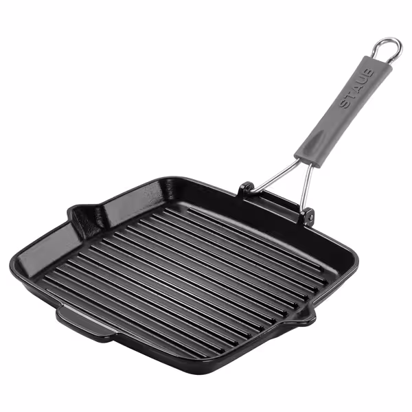 STAUB | GRILL PANS - Grilpanna - 240x240mm - čuguns - melns