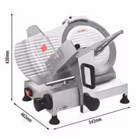 Salamoreznica - gravitacijska - 250 W - oštrica Ø 275 mm