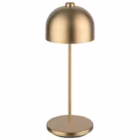 (4 adet) Şarj Edilebilir Masa Lambası - JOSEF MINI - 3 kademeli kısılabilir - Ø110x300mm - Champagner