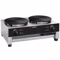 Commercial Crepe Maker - Double - 2x Ø 400mm