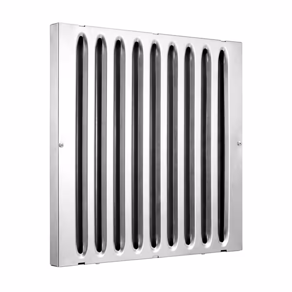 Protupožarni labirintni filtar za napu INOX - 499x499 mm - Tip B