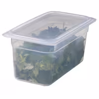 (6 komada) CAMBRO | Polipropilenski GN-Poklopac 1/4 - Hermetičan - Mliječna boja