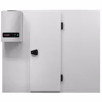 Zamrzivačka komora - 1800x1500 mm - 3,47 m³ - uklj. zamrzivački agregat i PVC lamele - -20/+ -10 °C