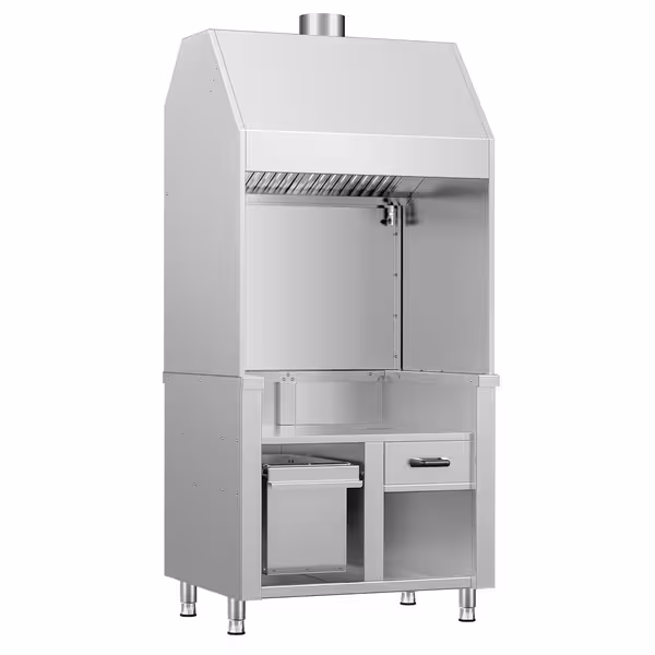 Neutral Element for Charcoal/Gas Grill BERLIN - 960mm - Stainless Steel