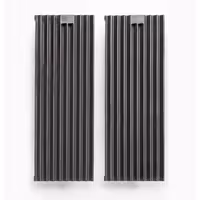(2 db) Öntöttvas grillrács - 175x515 mm - GLB473G, GLB479G és GLB479-T kompatibilis