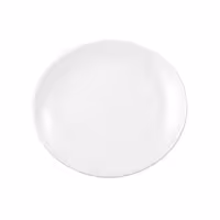 (6 adet) SELTMANN WEIDEN | Tabak - düz oval - 250x230 mm - Beyaz