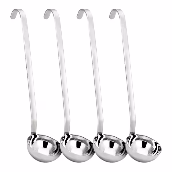 (4 buc) Polonic - Ø 80 mm - Lungime: 320 mm - oțel inoxidabil