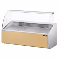 Serve Over Counter - 1881mm - front panel beige - capacity 387 litres